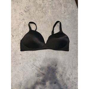 WARNER'S Size 38B Black Wireless Tshirt Bra Sc1298